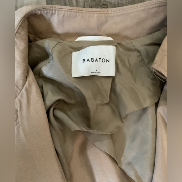 Aritzia Babaton Lawson Trench size Large - Picture 4 of 6